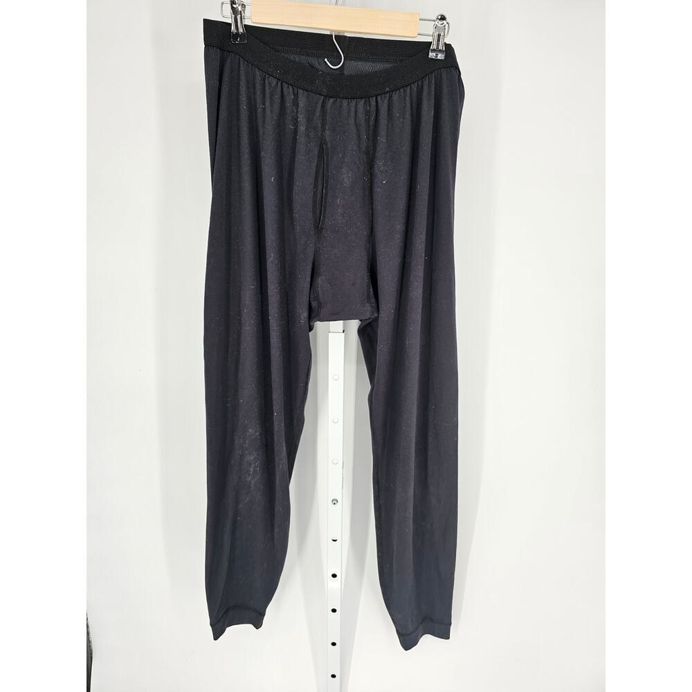 Patagonia Capilene Men's Elastic Waist Black High Rise Leggings Size XL